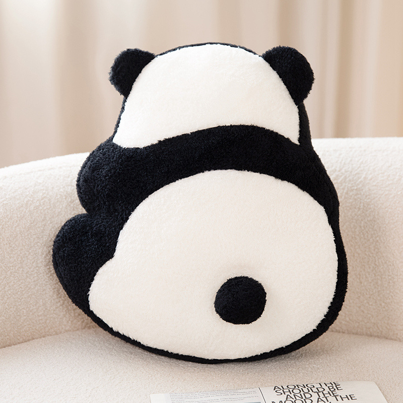 Red de celebridades Panda almohada muñeca lindo sofá sala de estar estudiante durmiendo junto a la cama niña cojín de respaldo almohada oficina