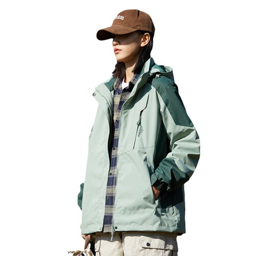 Women's Mountain Series Spring and Autumn Single Layer Thin Softshell Jacket Windproof and Waterproof Outdoor Hiking Coat Windbreaker Jacket North