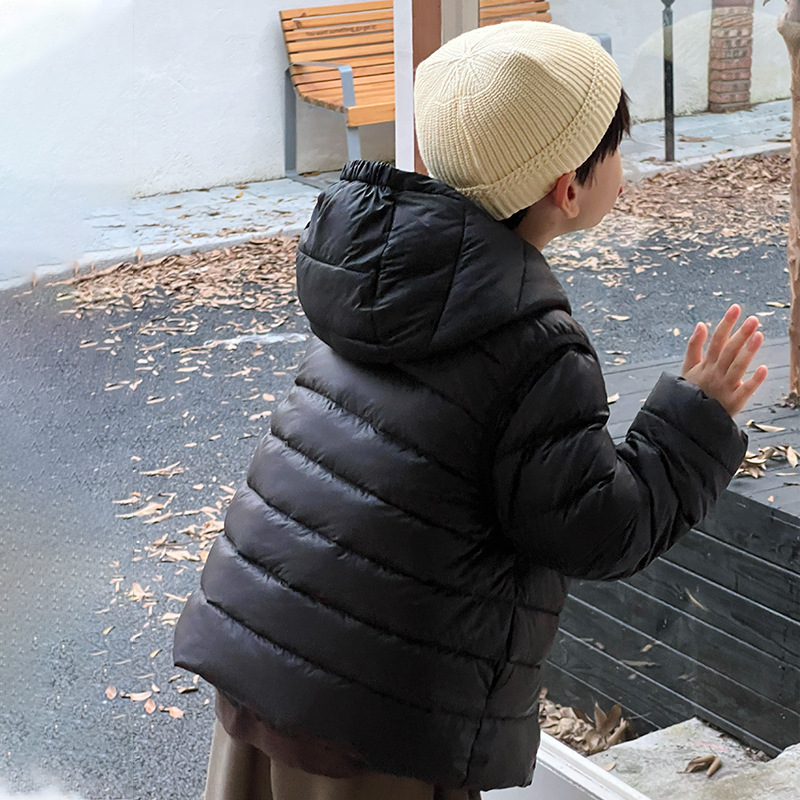 Ropa infantil de niño chaqueta de plumón de invierno para niños 90 chalecos blancos de invierno chaleco de plumón de niño pequeño