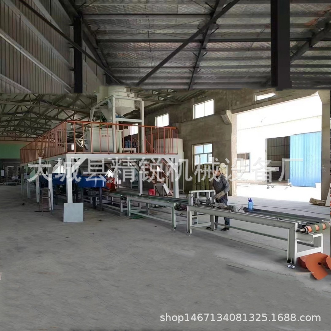 免拆一体板设备 复合保温外模板生产线自动化设备