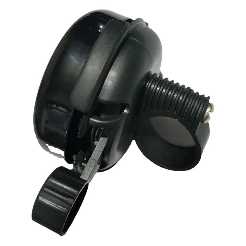 Велосипедный звонок, звонок-туманообразователь, большой черный велосипедный звонок, 52 железных велосипедных звонка, полностью черные.