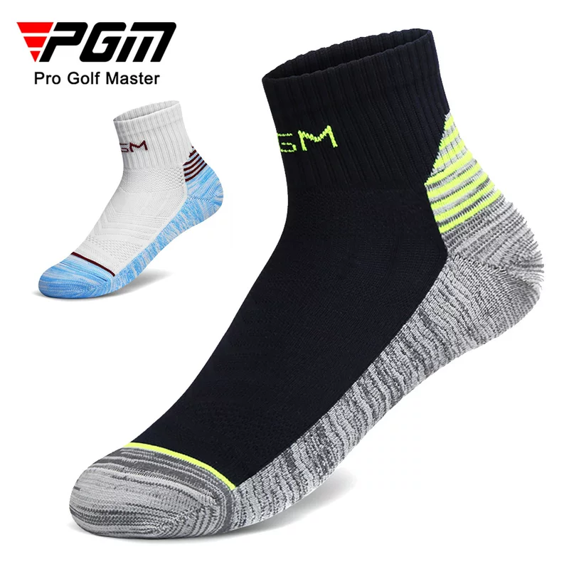Носки PGM Golf для мужчин и женщин, носки в форме пчелы, мягкие резиновые носки, спортивные носки, высокоэластичные и дышащие, пара