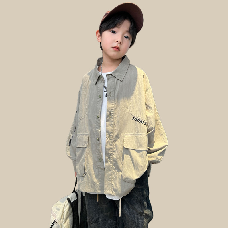 Chaqueta niño elegante para primavera otoño de moda_voghion.com