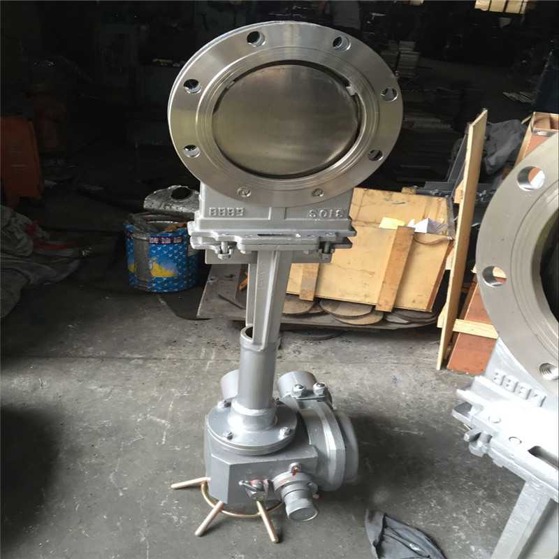PZ973H，PZ973X电动刀形闸阀 电动浆料阀 大口径刀型闸阀