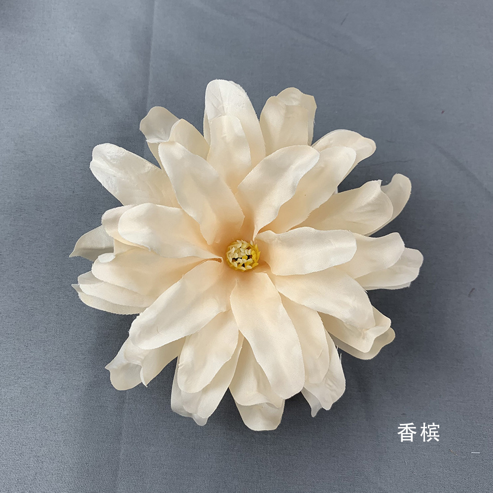 Simulación de flores de orquídea 14cm diámetro de orquídea violeta material de lámpara de flores DIY flor de pared flor de flores falsas flores