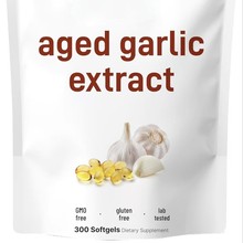 新品亚马逊跨境热销Aged GarlicExtract无味大蒜油软胶囊支持O EM