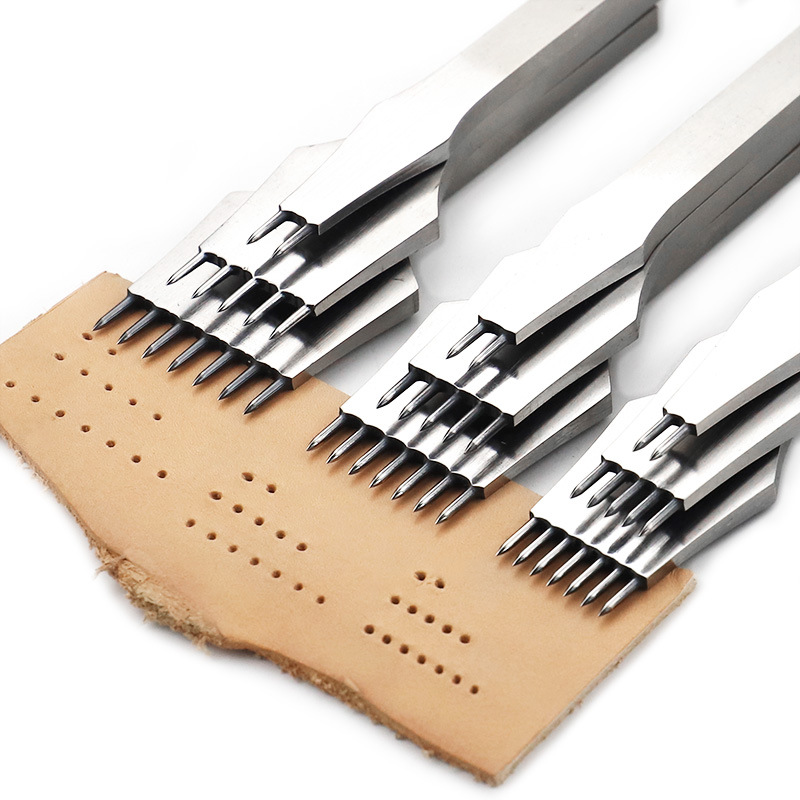 圆斩DIY手工皮革打孔工具非橄榄斩法斩菱斩排冲欧斩法斩斜平斩