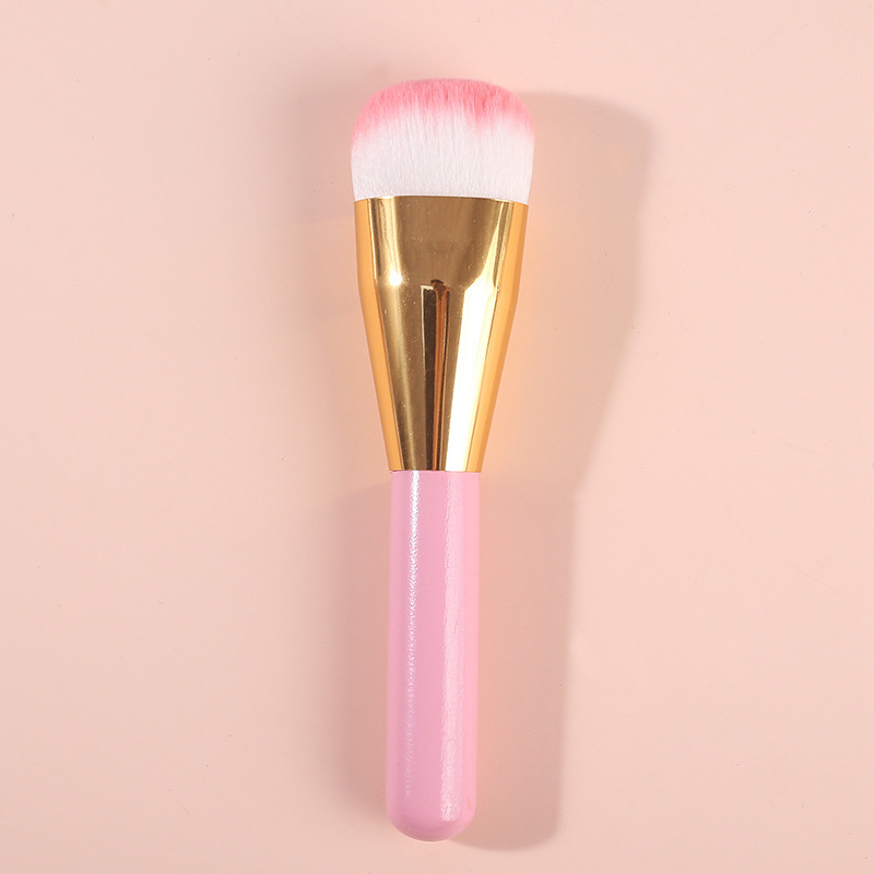 xixi粉杆腮红刷软毛粉嫩柔软腮红桃心散粉化妆刷厂家现货批发x666