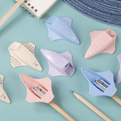 Factory Direct Supply Changli Cartoon Aircraft Pencil Sharpener Creative Fighter Pencil Sharpener Student Prizes Gifts