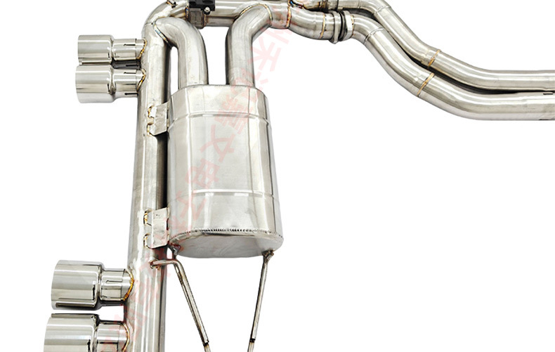 Suitable for 04-06 Bmw E46 M3 with Valve Remote Control Muffler High Performance Cat Back Stainless Steel Exhaust Pipe