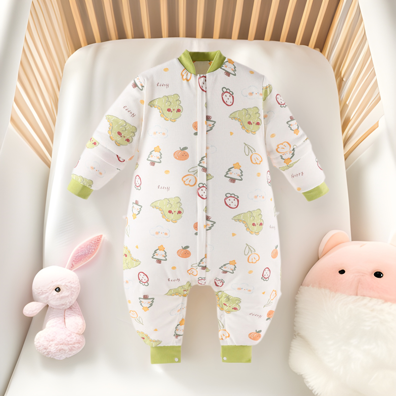 Baby Sleeping Bag Spring, Autumn and Winter Constant Temperature Four-Season Universal Kidsren's Pure Cotton Anti-Kick Quilt Split-Leg Baby Sleeping Bag