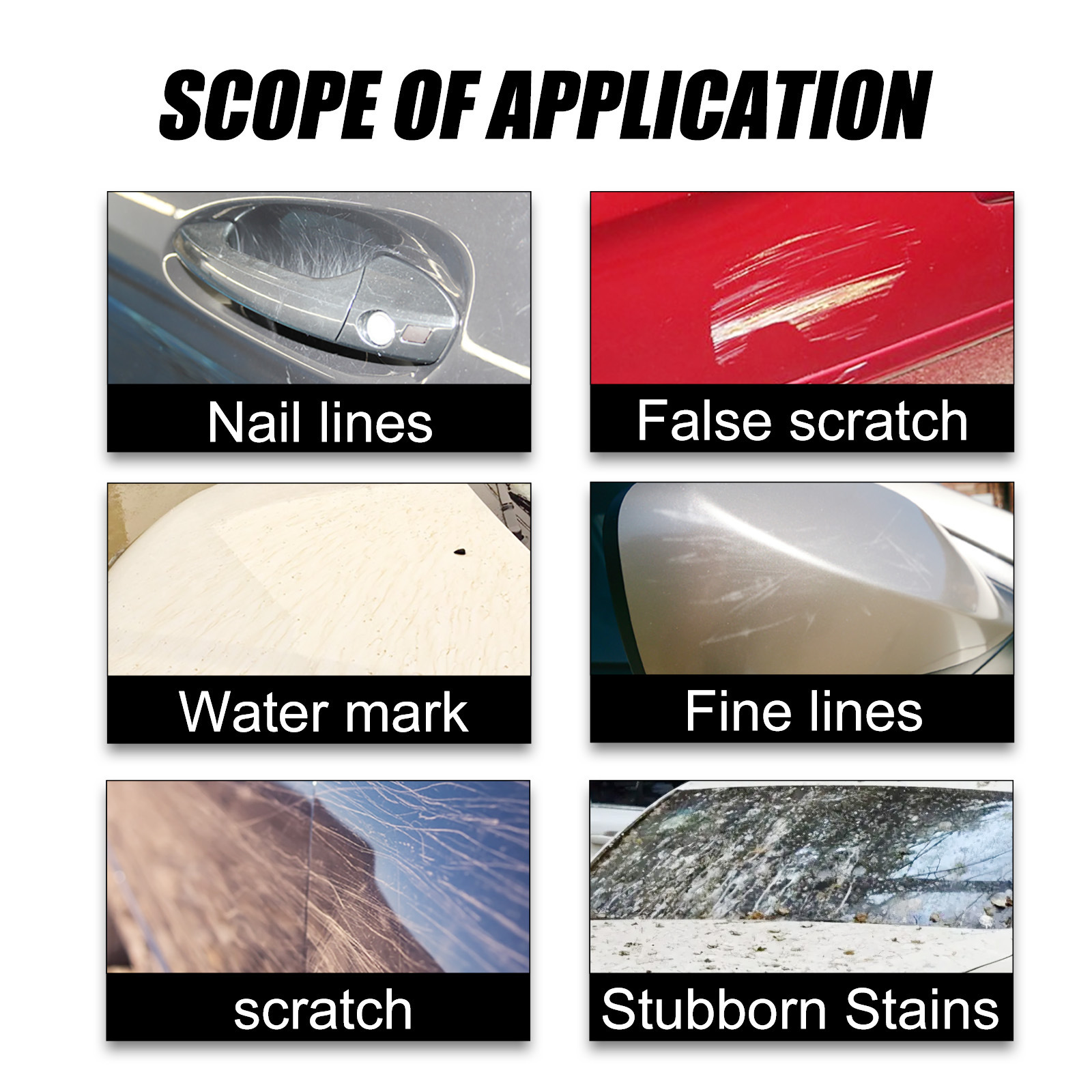 Cross-Border Hot-Selling Product Homonth Car Scratch Care Cloth, Car Paint Scratch Polishing, Repair, Touch-Up, Maintenance, and Refurbishment