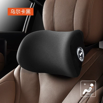 neck support pillow back cushion, Waist support - black-headrest-necessary-for-neck-protection-301217