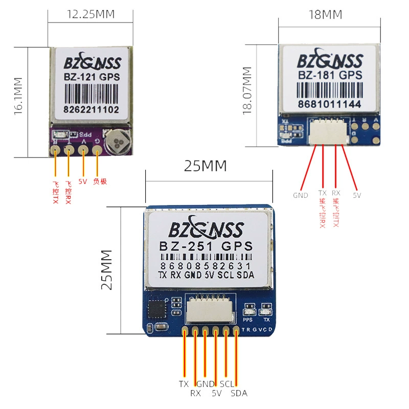 BZ121 251 181 dual protocol GPS fixed wing crossing machine FPV return to rescue F4 F722 flight control