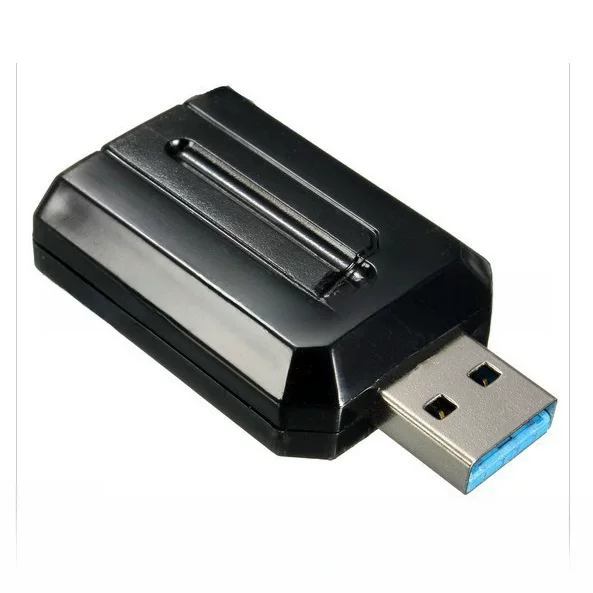 Переходник USB 3.0 на SATA, однопортовый преобразователь, жесткий диск, световой привод, передача данных высокая скорость, легкое подключение