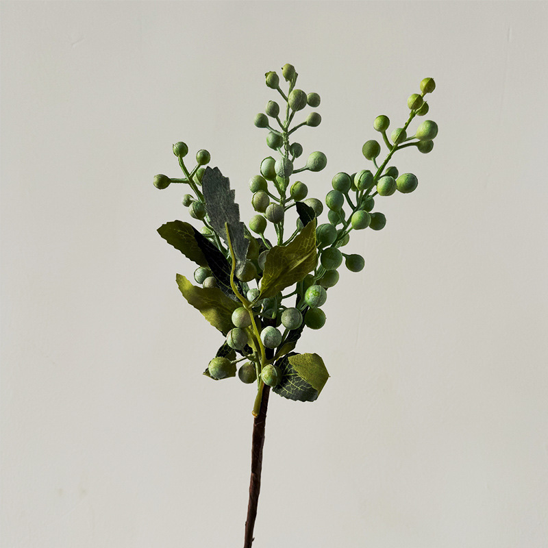 새로운 과일 포크 3개 - 녹색