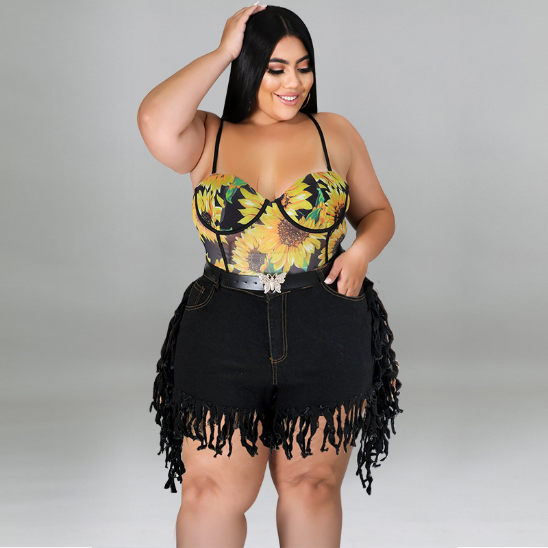 Women's Clothing Women's Sexy Tassel Denim Shorts Style Fashion For Formal & Casual For Women Sexy Tassel Denim Shorts_ecoleips.com