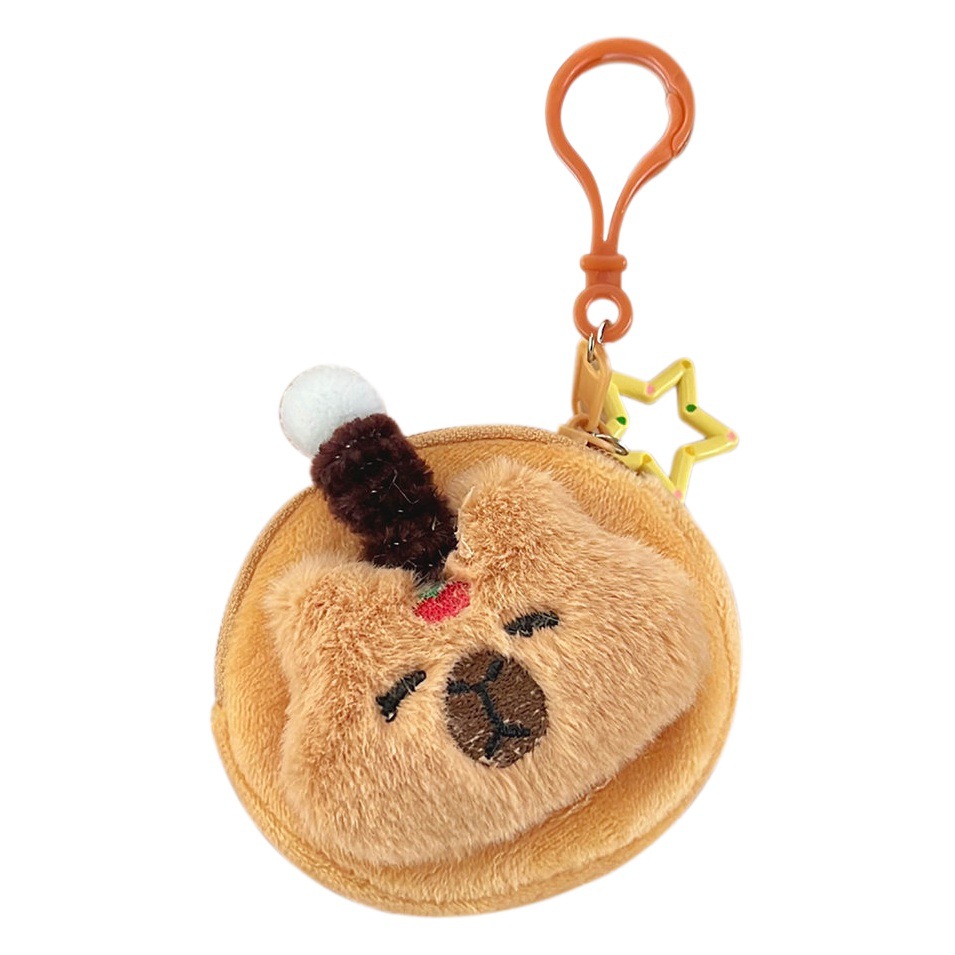 Nueva lindo dopamina Boca Grande monstruo de peluche monedero dulce chica corazón caso clave auricular bolsa almacenamiento colgante