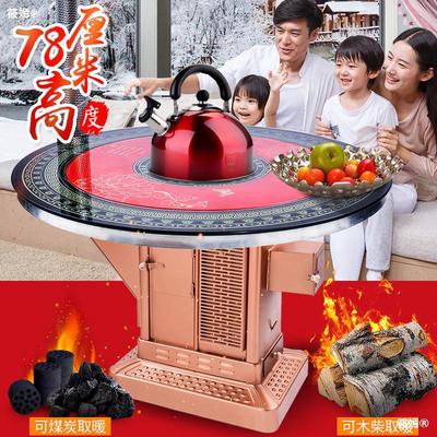 winter Countryside Stove indoor Heaters household Wood-burning stove increase in height Return air furnace Wood and coal Dual use Stove