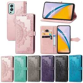 适用OnePlus Nord CE 5G手机皮套N200翻盖插卡一加Nord N10手机壳