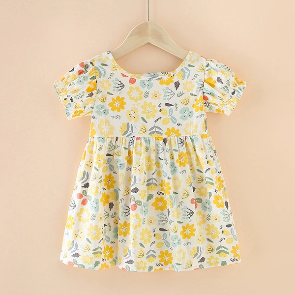 Dress, flowered