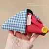 7344 pastoral color matching triangle gripper-yellow button