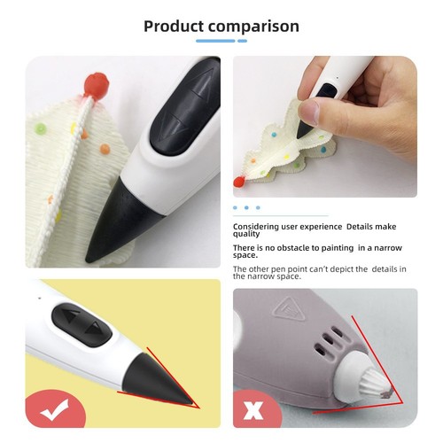 3D Printing Pen for Children, Low Temperature Magic Brush Ma Liang Pen, Student Brain Teaser Creative Gift, Birthday Gift