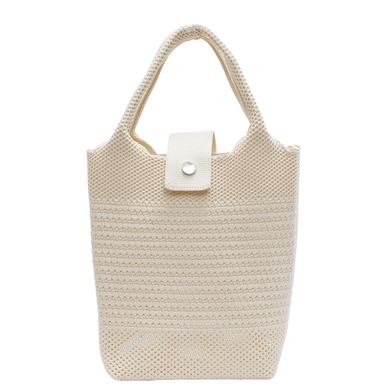 A new stylish tote bag with simple letters for casual shopping, featuring a niche Instagram style for going out undefined