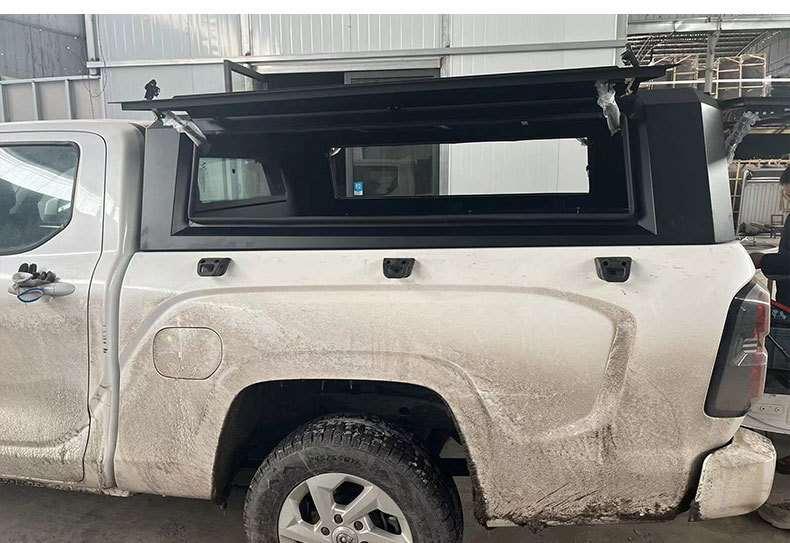 Great Wall Kingkong Poer pickup truck manganese steel integrated three-door high-lid rear bed cover modification part