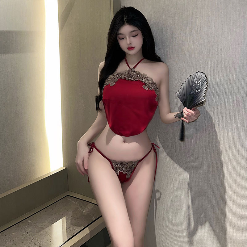 Vino rojo bellyband + calzoncillos