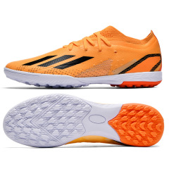 跨境新款足球鞋鞋男女兒童AG長釘皮足青少年學生運動足球鞋男