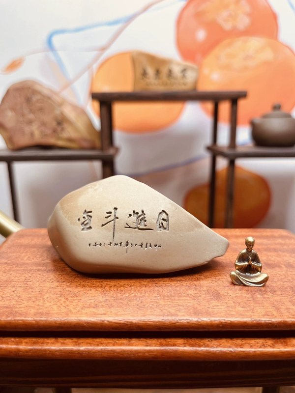 天然ゴビ石原石彫刻デスクトップ装飾品植木鉢盆栽造園水槽装飾品工芸品装飾品石|undefined