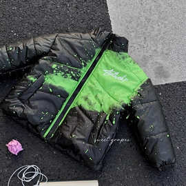 新年炸场棉外套  男女童石墨烯黑科技温感变色三防棉服加厚棉衣