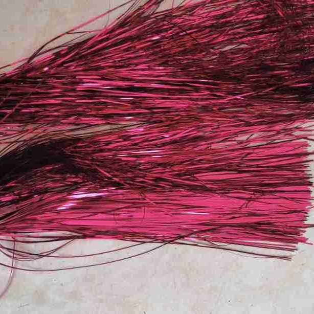 深咖啡色丝片编织金属丝带深草绿彩丝装饰带铺礼盒垫底装饰七彩条