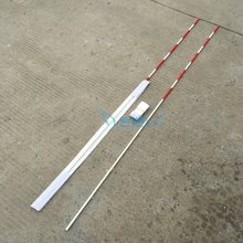 厂家沙滩排球标杆练车杆足球角旗底座足球训练杆篮球标志杆垒德株