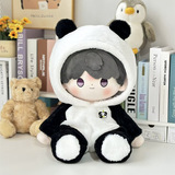 Хлопковая милая кукла, панда, 40см, детская одежда, 40 см