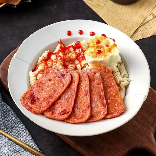 COFCO Merlin Ham Luncheon Meat Canned 340g Meat Stock Deli Reserve Food Wholesale Hot Pot Companion