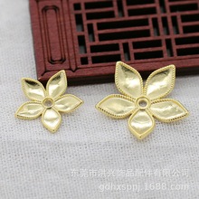 ����DIY��Ʒͭ24k��ɫ32*4��24*3MM�¿���ë�����ƷB1427
