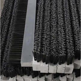 pvc板刷数控机床清洁排刷工业密封防尘清洁PVC植毛刷植毛条刷批发