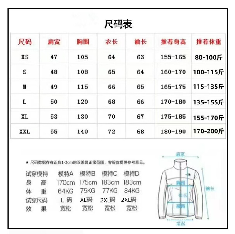 高端版本1996北家羽绒服时尚百搭情侣同款宽松防风防水面包服外套|undefined