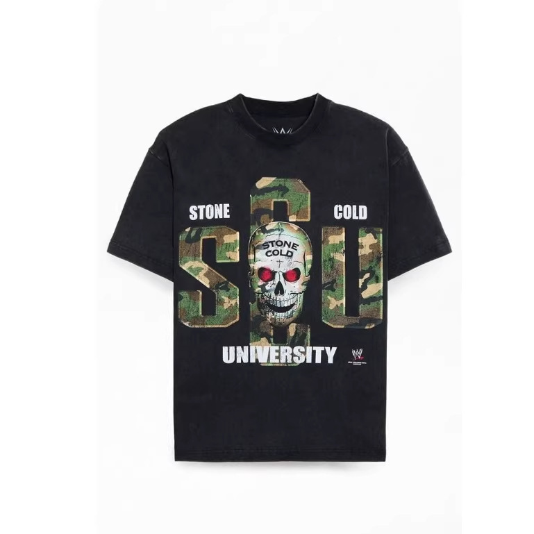 Pacsun Men's Wwe School of Hard Knocks Stone Cold T-Shirt