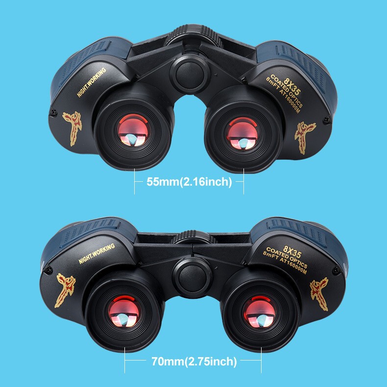 Paul telescope 8X35 golden eagle binocular high-power ultra-clear night vision adult outdoor professional manufacturers a batch