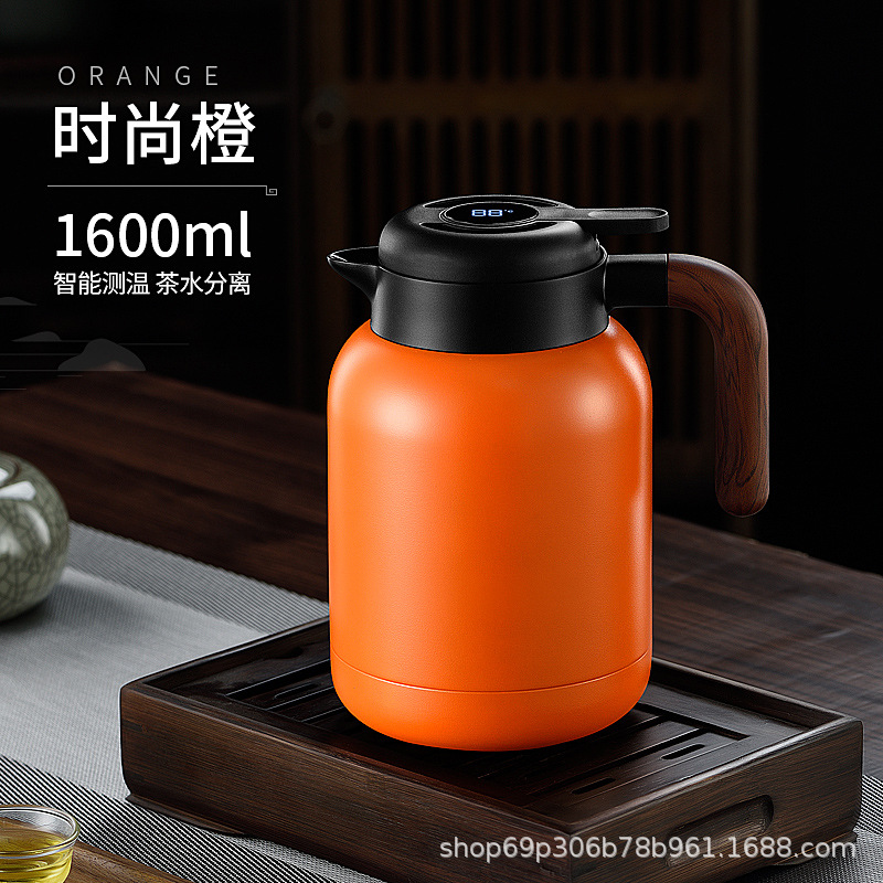 316 de acero inoxidable tetera estofada olla térmica miso antiguo té blanco cáscara de mandarina olla estofada Shangming cafetera hervidor