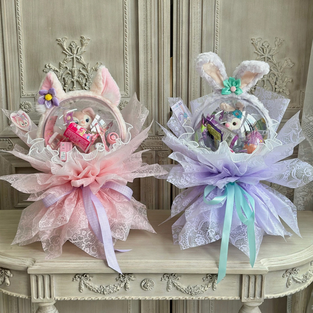 Li Zhiran nuevo papel liso coreano, papel elegante, amor de día de San Valentín, papel de regalo de flores mate impermeable, papel de ramo