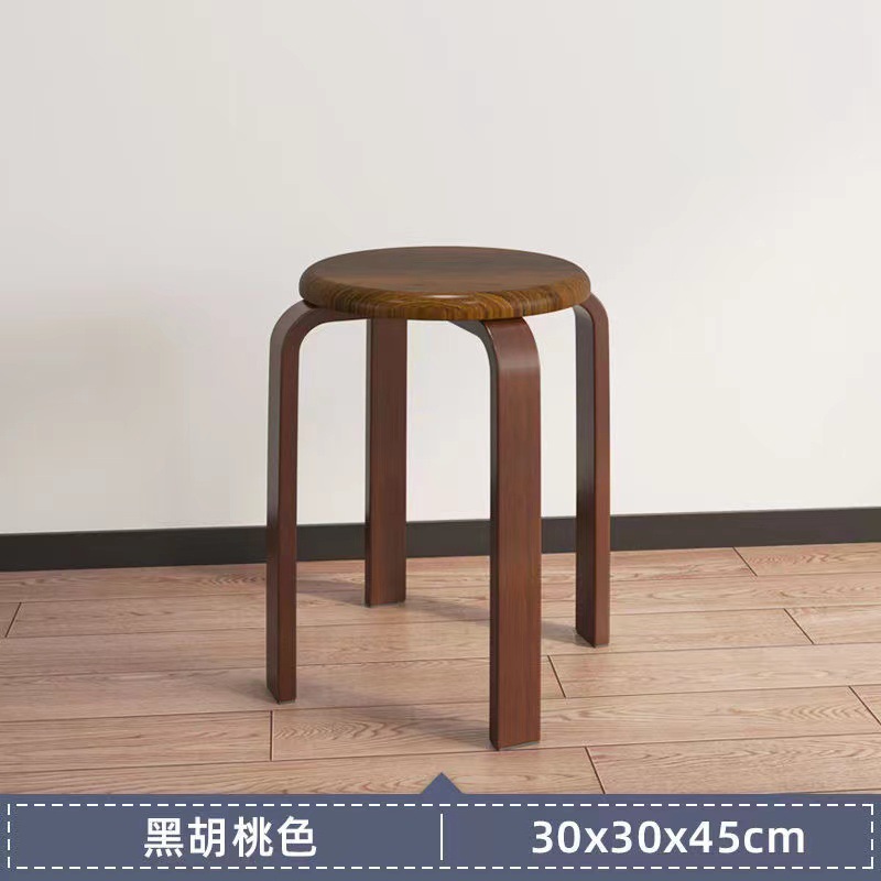 [굵은 나무 다리-테이블 높이에 적합] 검은 호두 1 개