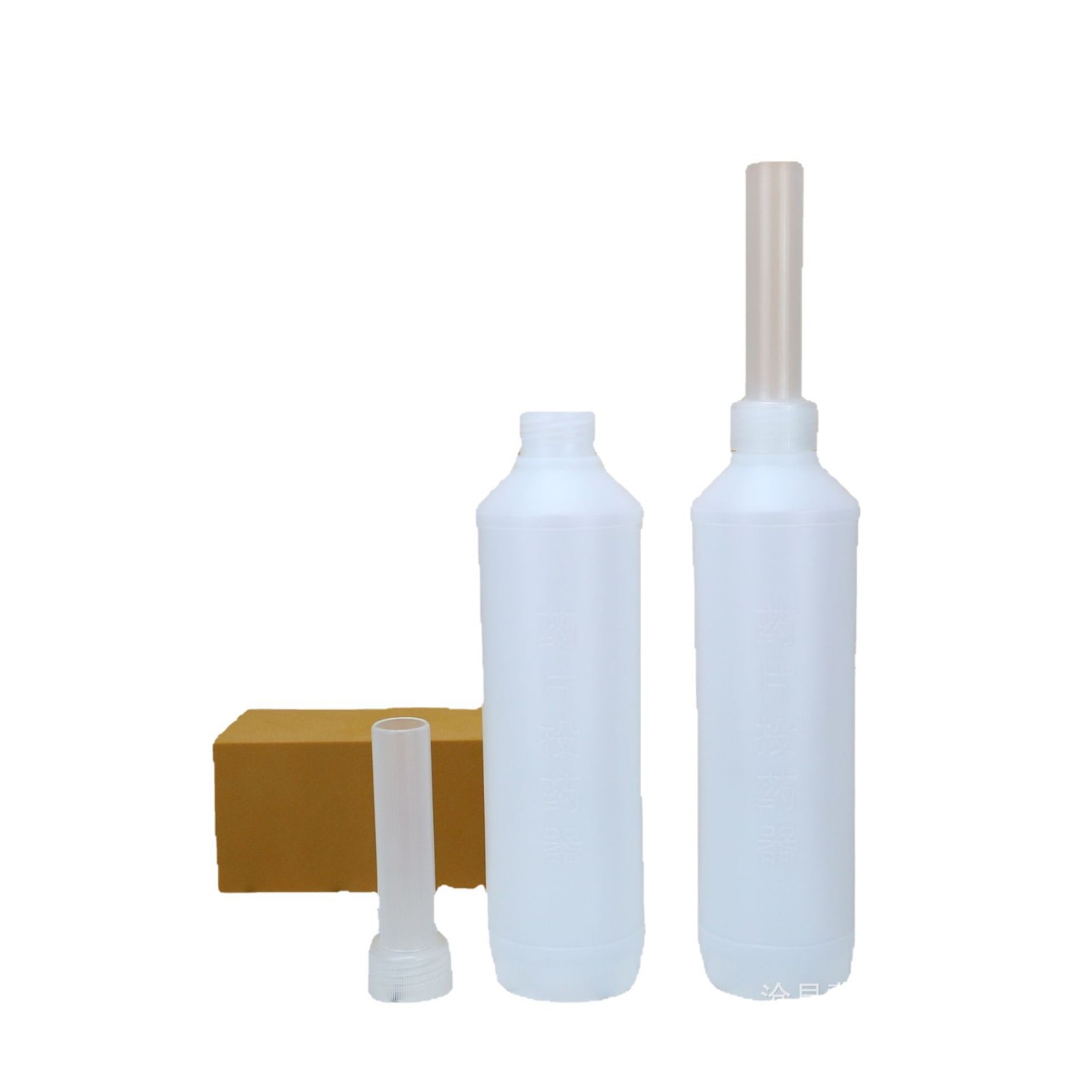 Alimentador redonda de medicina veterinaria dispensador de Medicina de oveja equipo de llenado de tabletas de alimentación botella de Medicina Veterinaria boquilla de llenado de botellas