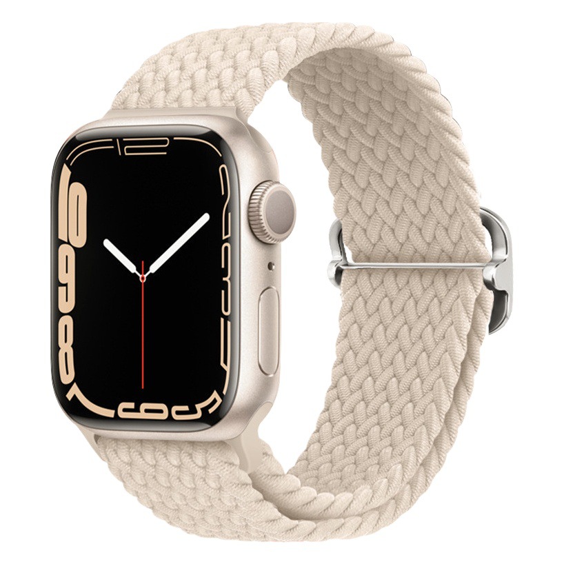 Nylon tejido para Apple iwatch456789 Apple ultra2 hebilla deslizante elástica S9 correa de reloj fabricante