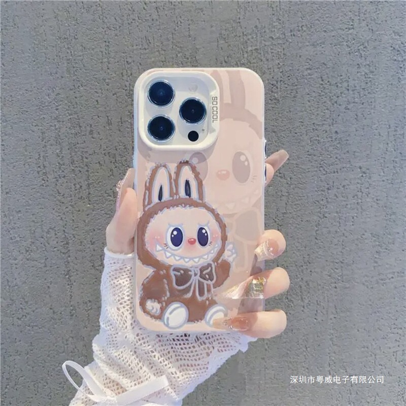 Apple 16Promax Bow Tie Small Labubu Mobile Phone Case Iphone15 Cross-Border 14 Export 13 Classy 12 Cartoon Apple 16Promax Bow Tie Small Labubu Mobile Phone Case Iphone15 Cross-Border 14 Export 13 Classy 12 Cartoon