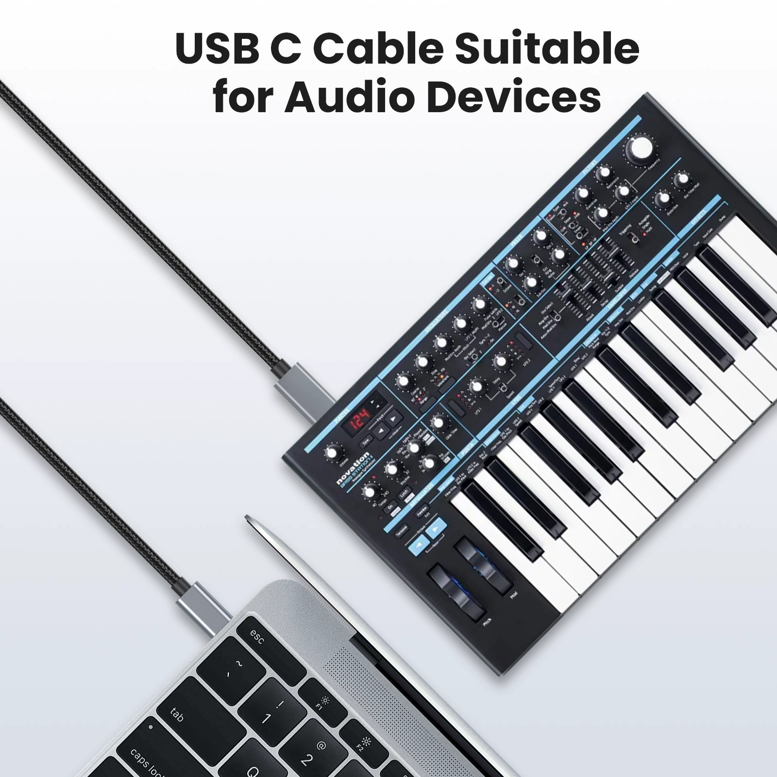 USB Type-C к BM печати клавиатура гитарный усилитель DAC конвертер и DJ контроллер