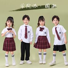 儿童爱国诗歌朗诵中小学生校服套装班服演出幼儿园大合唱表演服